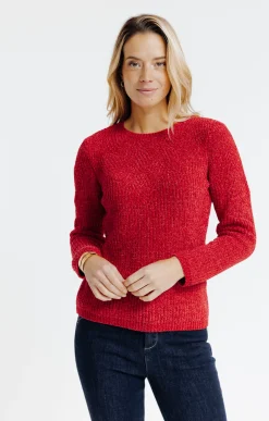 Pulls & Cardigans<Armand Thiery Pull maille anglaise - Rouge