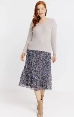 Pulls & Cardigans<Armand Thiery Pull maille anglaise - Grège