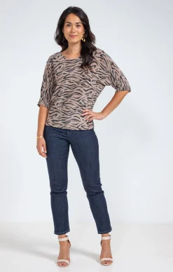 Pulls & Cardigans<Armand Thiery Pull maille brillante - Camel