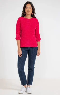 Pulls & Cardigans<Armand Thiery Pull maille chenille - Blush