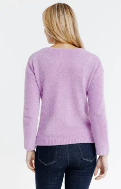 Pulls & Cardigans<Armand Thiery Pull maille chenille - Lilas