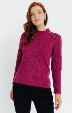 Pulls & Cardigans<Armand Thiery PULL MAILLE LUREX - Liedevin