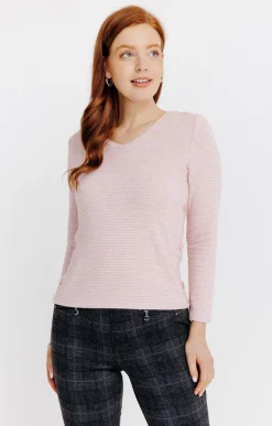 Pulls & Cardigans<Armand Thiery Pull maille ottoman - Rose