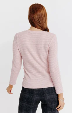 Pulls & Cardigans<Armand Thiery Pull maille ottoman - Rose