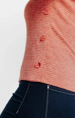 Pulls & Cardigans<Armand Thiery Pull maille ottoman - Corail