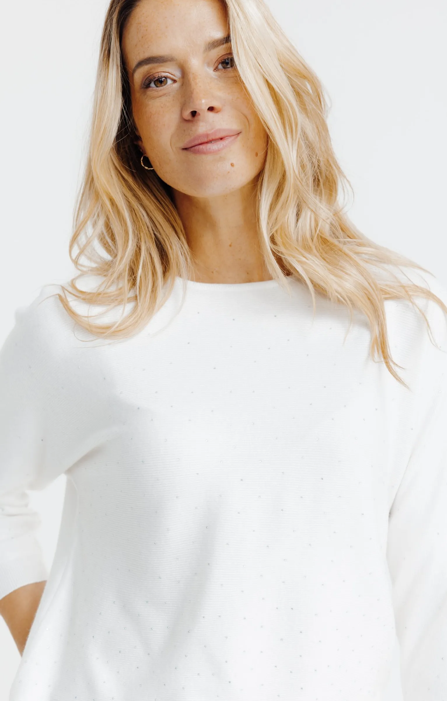 Pulls & Cardigans<Armand Thiery Pull manches chauve-souris - Écru