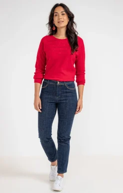 Pulls & Cardigans<Armand Thiery Pull manches chauve-souris - Rouge
