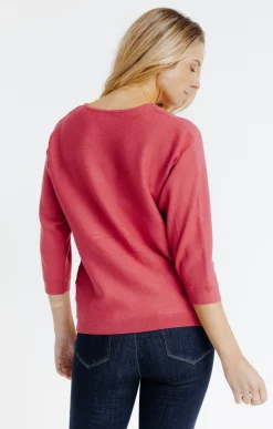 Pulls & Cardigans<Armand Thiery Pull manches chauve-souris - Blush
