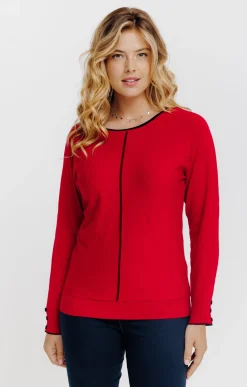 Pulls & Cardigans<Armand Thiery Pull manches chauve-souris - Grismoyen