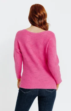 Pulls & Cardigans<Armand Thiery Pull manches longues chauve-souris - Rhubarbe