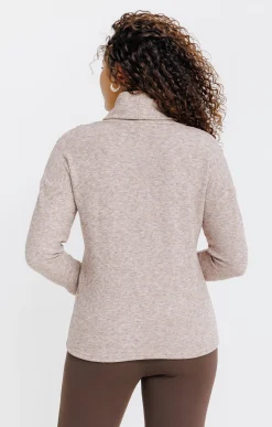 Pulls & Cardigans<Armand Thiery PULL MATIERE FANTAISIE - Taupe