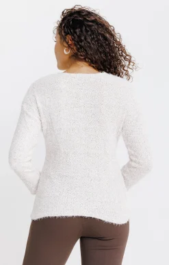Pulls & Cardigans<Armand Thiery PULL MATIERE FANTAISIE - Camel