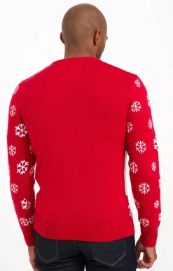 Pulls & Gilets<Armand Thiery Pull Noël PING - Rouge