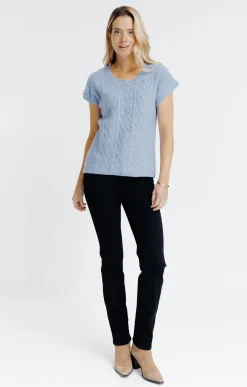 Pulls & Cardigans<Armand Thiery Pull sans manches - Bleuciel