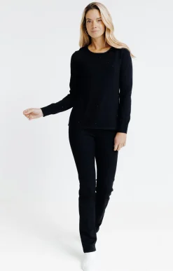 Pulls & Cardigans<Armand Thiery Pull strass all over - Noir