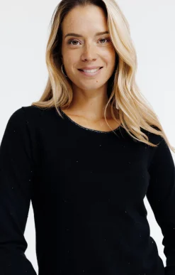 Pulls & Cardigans<Armand Thiery Pull strass all over - Noir