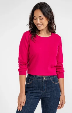 Pulls & Cardigans<Armand Thiery Pull strass all over - Framboise