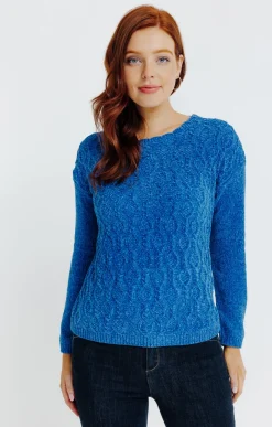 Pulls & Cardigans<Armand Thiery Pull torsadé - Bleudur
