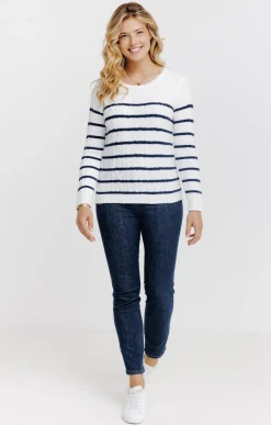 Pulls & Cardigans<Armand Thiery Pull torsadé - Écru