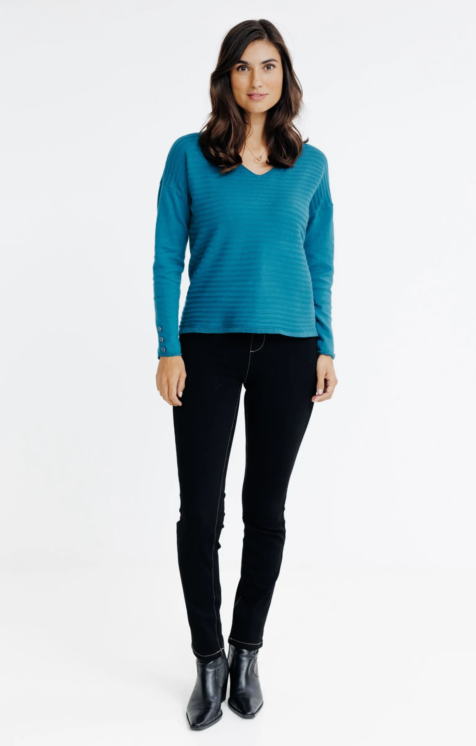 Pulls & Cardigans<Armand Thiery Pull tricotage fantaisie - Canard