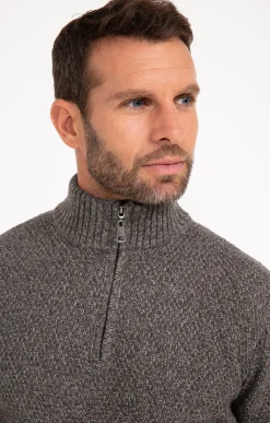 Pulls & Gilets<Armand Thiery Pull uni - Kaki