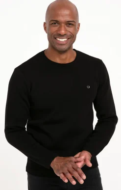 Pulls & Gilets<Armand Thiery Pull uni - Noir