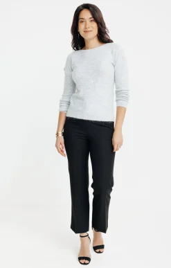 Pulls & Cardigans<Armand Thiery Pull uni paillettes - Argent