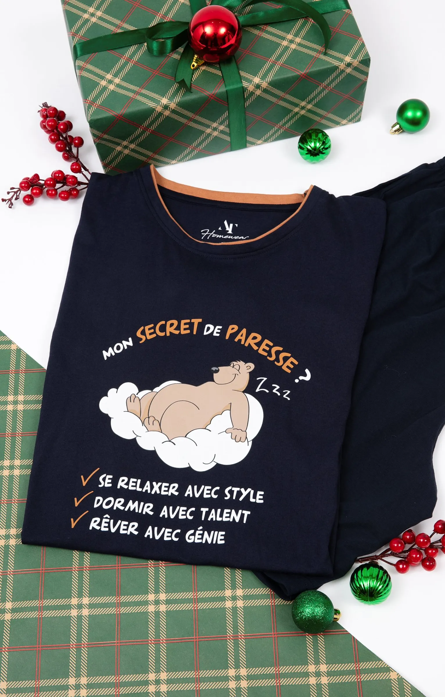Sous-vêtements & Nuit<Armand Thiery Pyjama court Paresse - Marine
