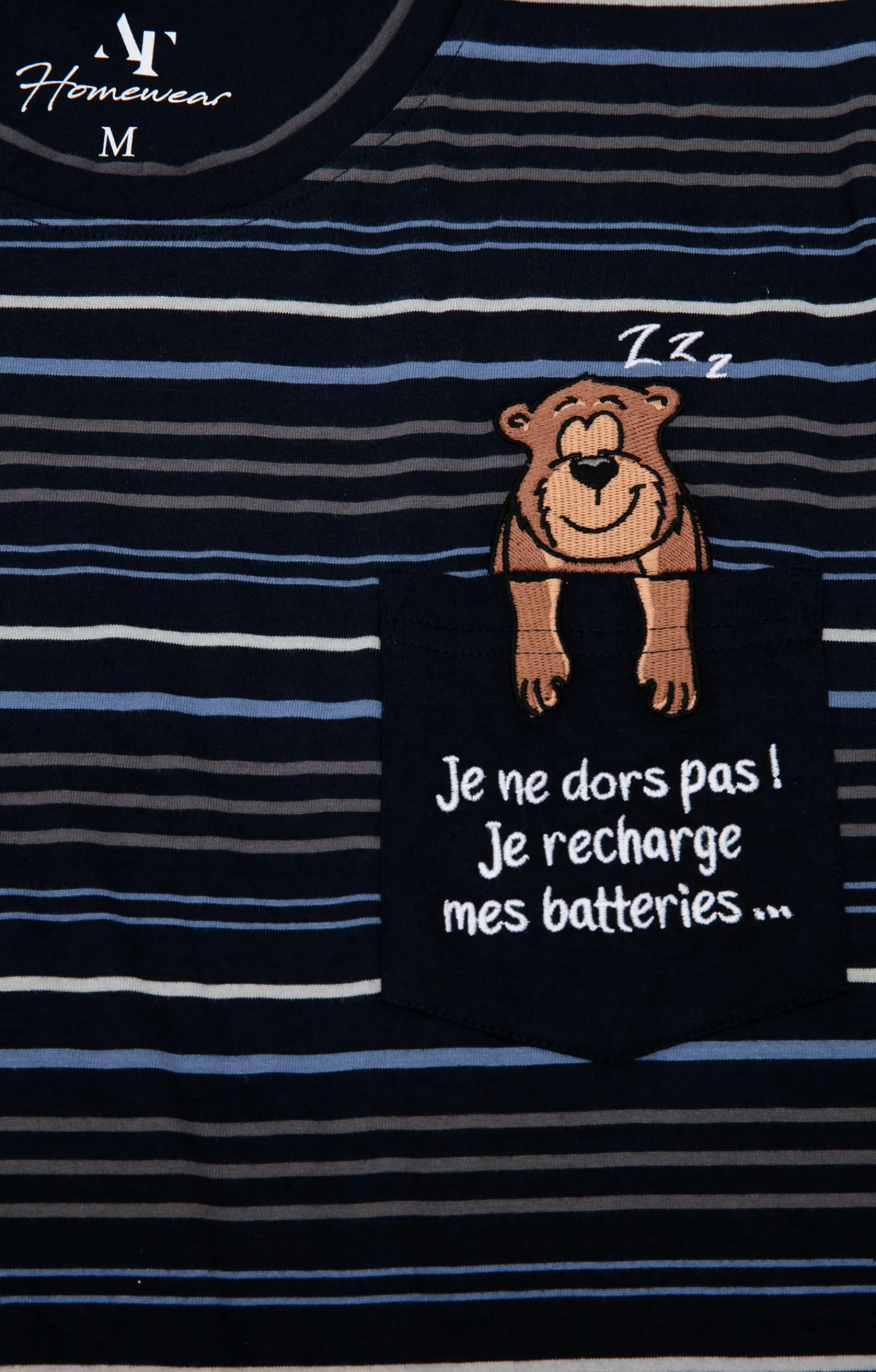 Sous-vêtements & Nuit<Armand Thiery Pyjama court ray - Marine