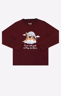 Sous-vêtements & Nuit<Armand Thiery Pyjama enfant rêve - Bordeaux