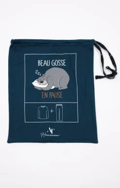 Sous-vêtements & Nuit<Armand Thiery Pyjama long Beau gosse - Pétrole