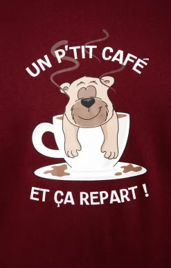 Sous-vêtements & Nuit<Armand Thiery Pyjama long café - Bordeaux