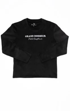 Sous-vêtements & Nuit<Armand Thiery Pyjama long Côtelé - Noir