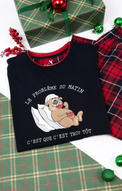 Sous-vêtements & Nuit<Armand Thiery Pyjama long matin - Rouge