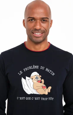 Sous-vêtements & Nuit<Armand Thiery Pyjama long matin - Rouge