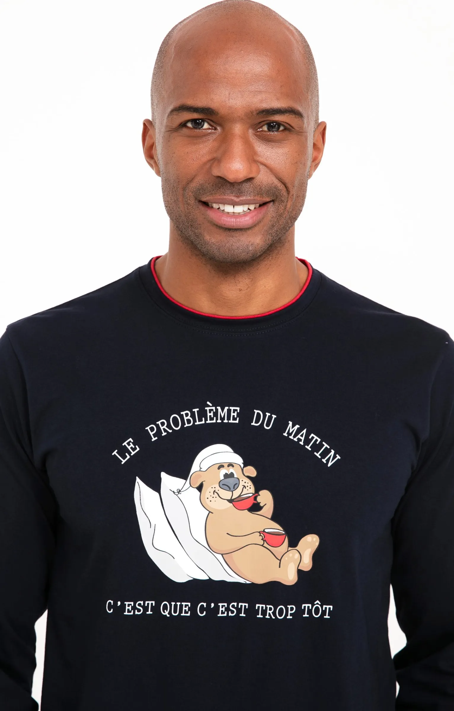 Sous-vêtements & Nuit<Armand Thiery Pyjama long matin - Rouge
