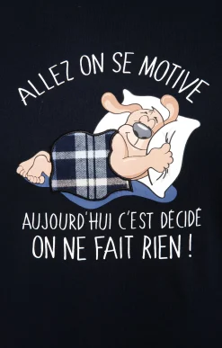 Sous-vêtements & Nuit<Armand Thiery Pyjama long motivé - Bleu