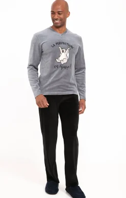 Sous-vêtements & Nuit<Armand Thiery Pyjama long perfect - Grismoyen