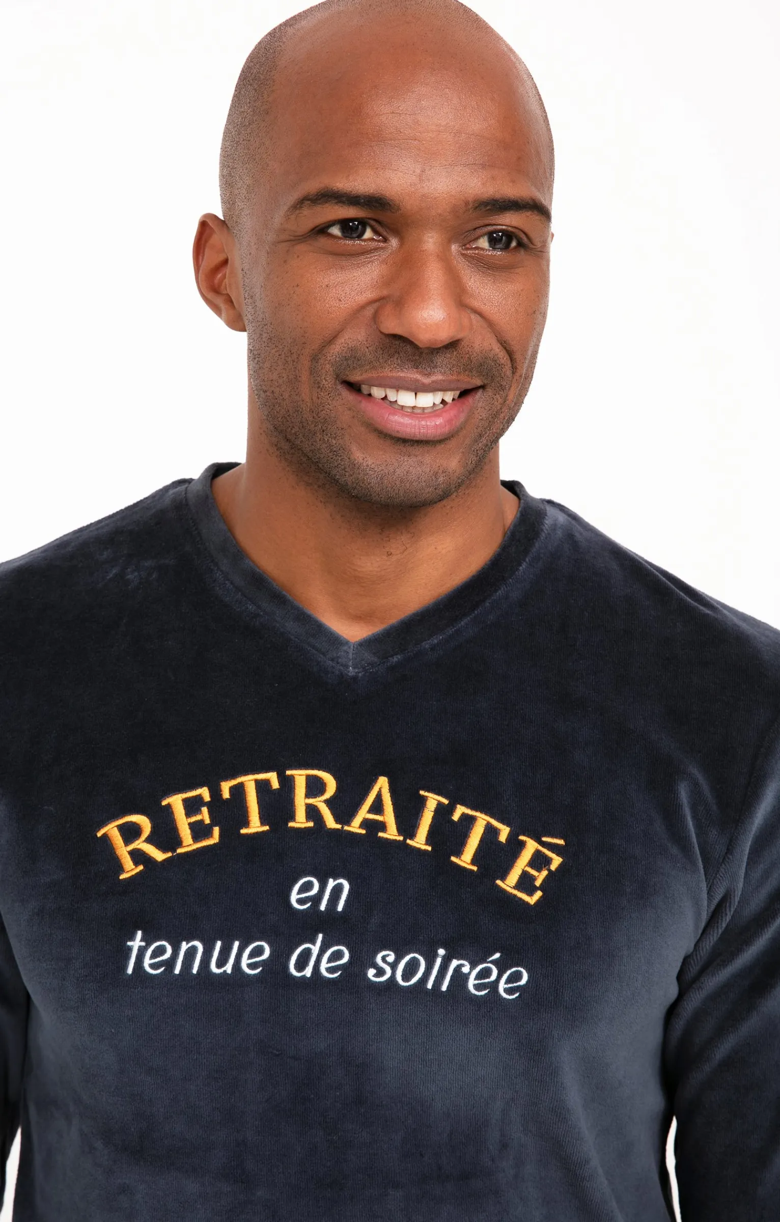 Sous-vêtements & Nuit<Armand Thiery Pyjama long retraité - Marine