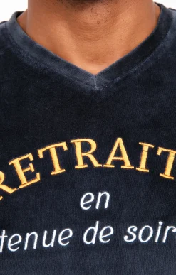 Sous-vêtements & Nuit<Armand Thiery Pyjama long retraité - Marine