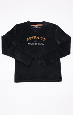 Sous-vêtements & Nuit<Armand Thiery Pyjama long retraité - Marine