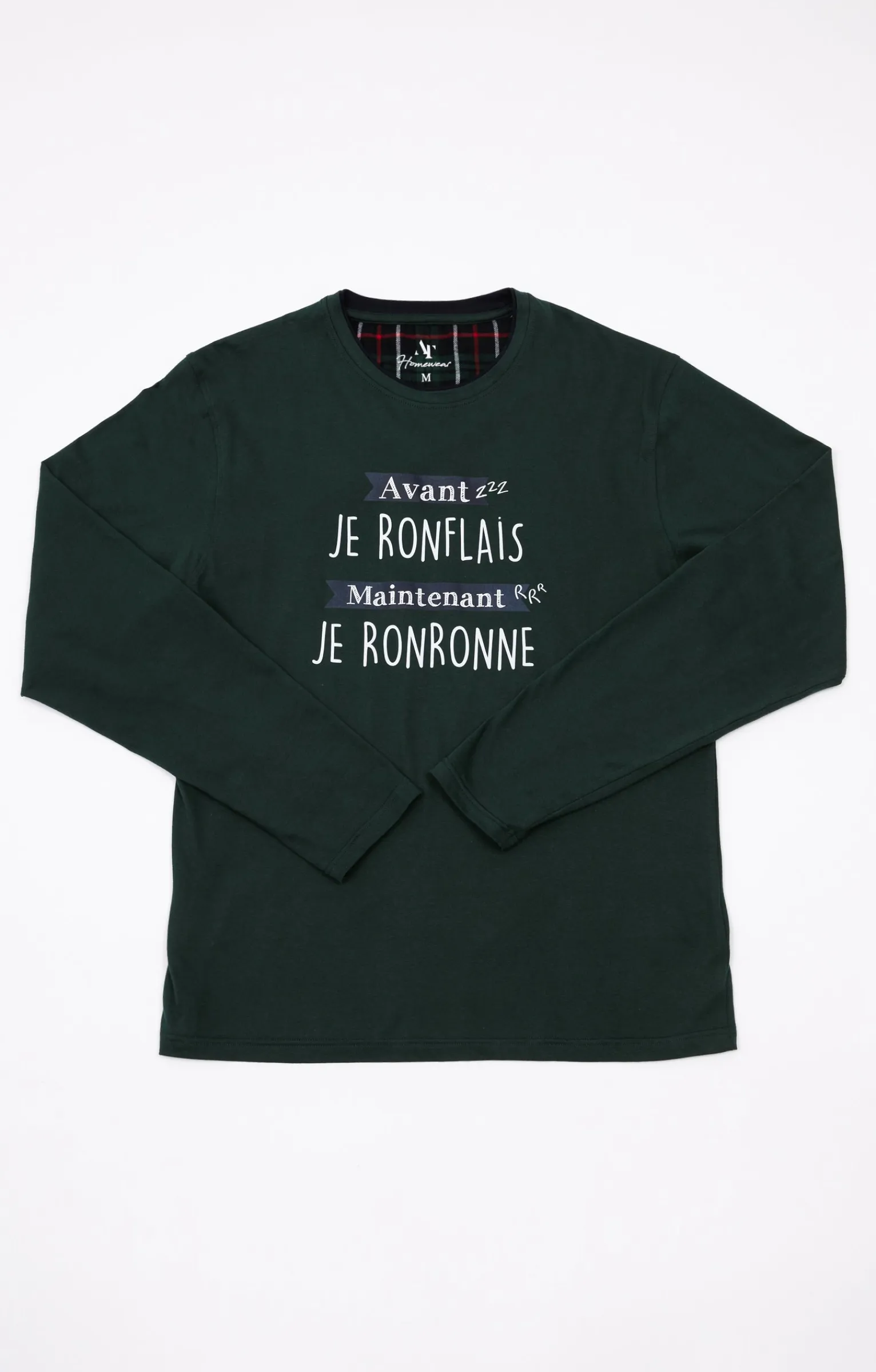 Sous-vêtements & Nuit<Armand Thiery Pyjama long ronronne - Vert