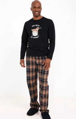 Sous-vêtements & Nuit<Armand Thiery Pyjama long sommet - Camel