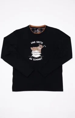 Sous-vêtements & Nuit<Armand Thiery Pyjama long sommet - Camel