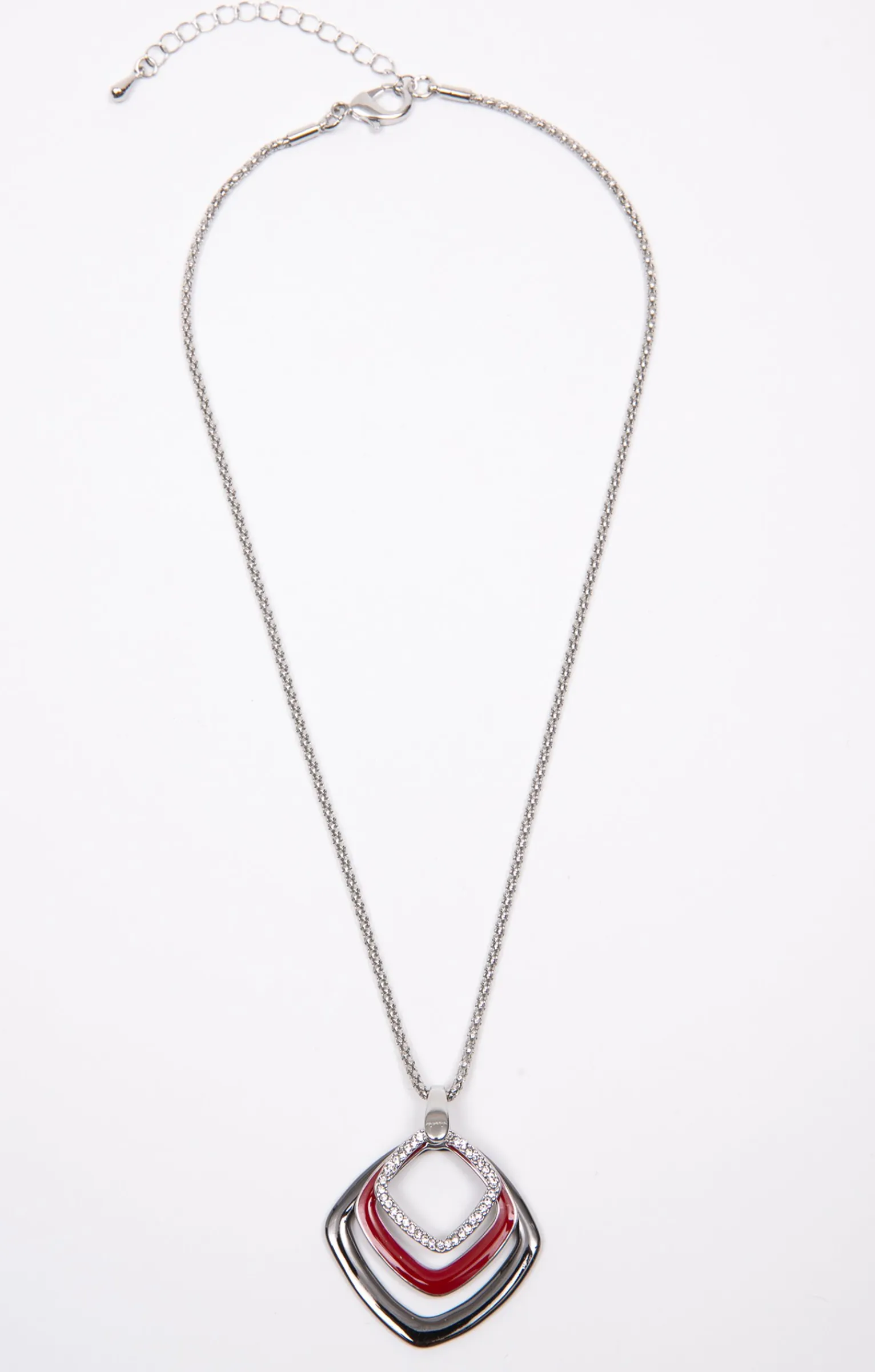 Accessoires<Armand Thiery Ras de cou 3 anneaux - Rouge