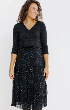 Robes<Armand Thiery Robe 2 en 1 - Noir