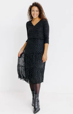 Robes<Armand Thiery Robe 2 en 1 - Noir