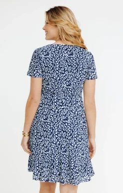 Robes<Armand Thiery Robe en maille - Bleu