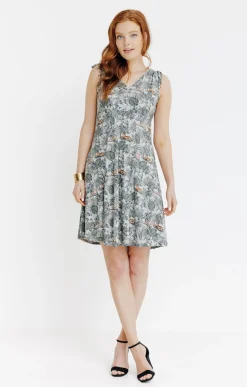 Robes<Armand Thiery Robe en maille plissée - Vertnil