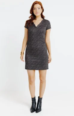 Robes<Armand Thiery Robe jacquard - Noir